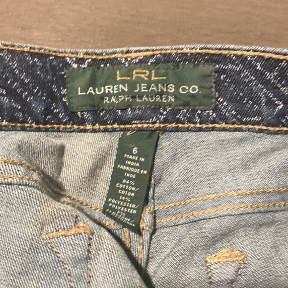 Lauren Ralph Lauren patterned jeans 6 - Picture 4 of 8